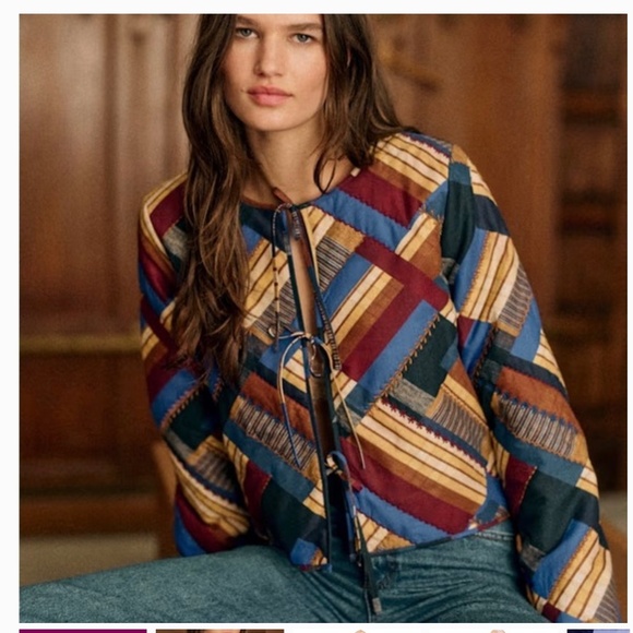 Sezane Sweaters - Quilted jacket